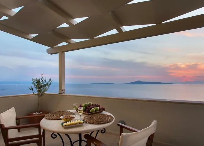 Villa Itis Luxury With Balcony, Panoramic View & Jacuzzi *