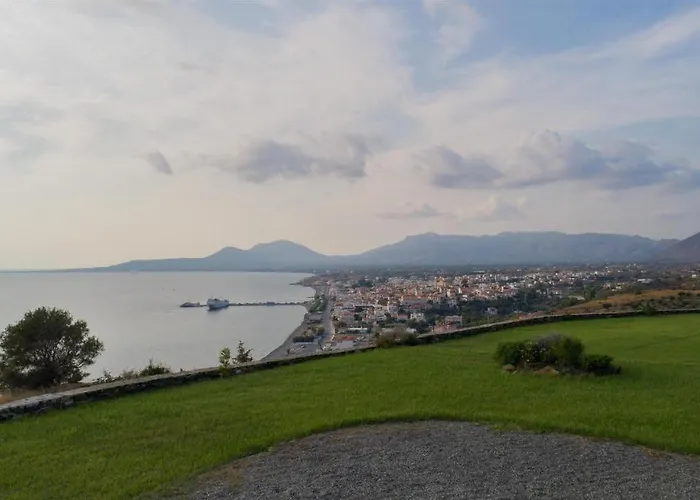 Villa Itis Luxury With Balcony, Panoramic View & Jacuzzi Neapoli Voion